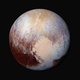 Illustration for article titled Pluto Looks Dazzling in This New Exaggerated Color Image